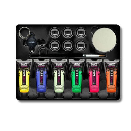 PaintGlow Glow in the Dark Body Paint Giftset