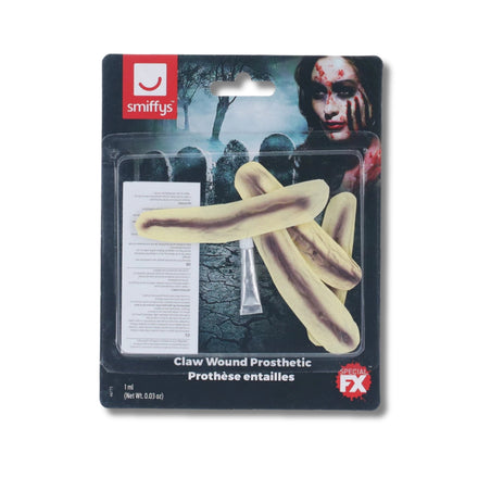 Smiffys Make-Up FX Latex Claw Wound  Scar-Red