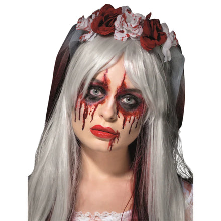 Smiffys Make-Up FX Blood Drip Bride Kit