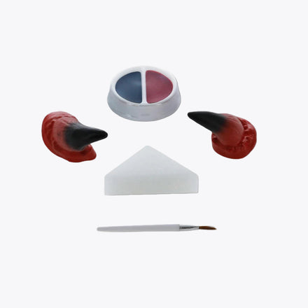 Smiffys Make-Up FX Devil Kit, Aqua-Red & Black