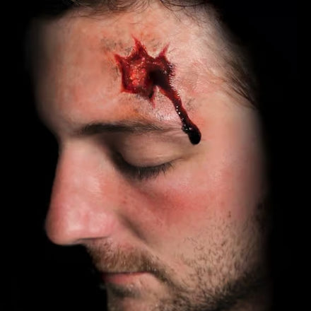 Tinsley Transfers Shot And Stabbed Temporary Tattoos