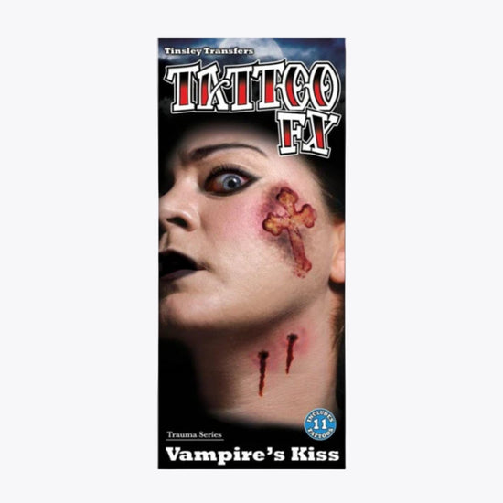 Tinsley Transfers Vampire Kiss Temporary Tattoos