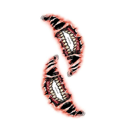 Tinsley Transfers Demon Big Mouth Tattoo FX