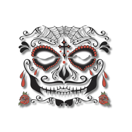 Tinsley Transfers Sugar Man Face Tattoo FX