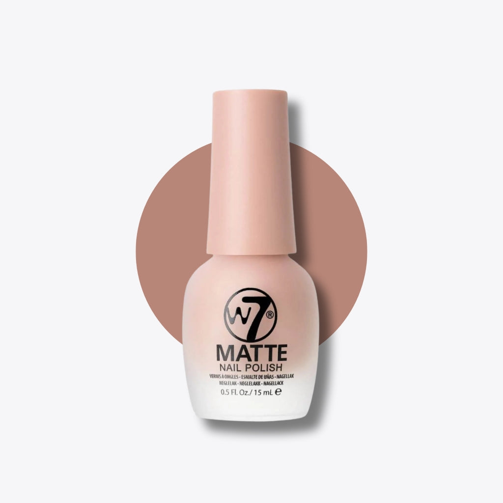 W7 Matte Nail Polish Beige 15ml