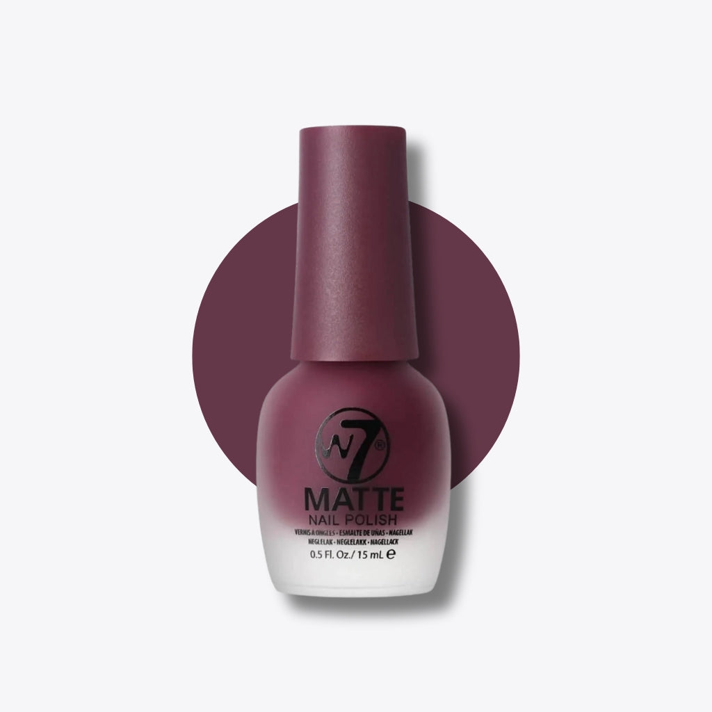 W7 Matte Nail Polish Jam Jam 15ml