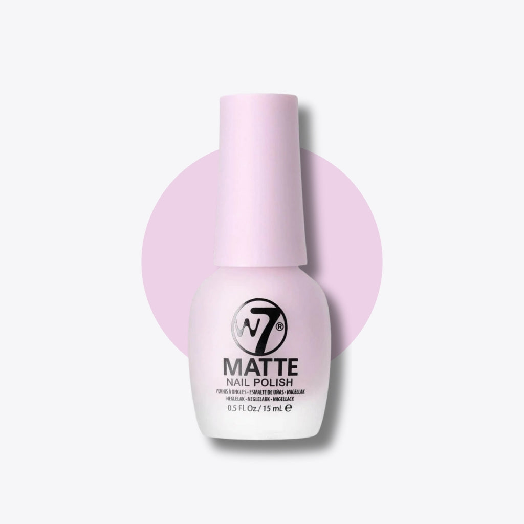 W7 Matte Nail Polish Lilac Mist 15ml