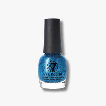 W7 Cosmetics Nail Polish Blue Dazzle 15ml