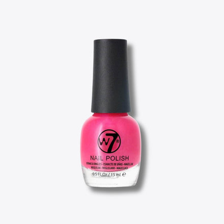 W7 Cosmetics Nail Polish Fluorescent Pink 15ml