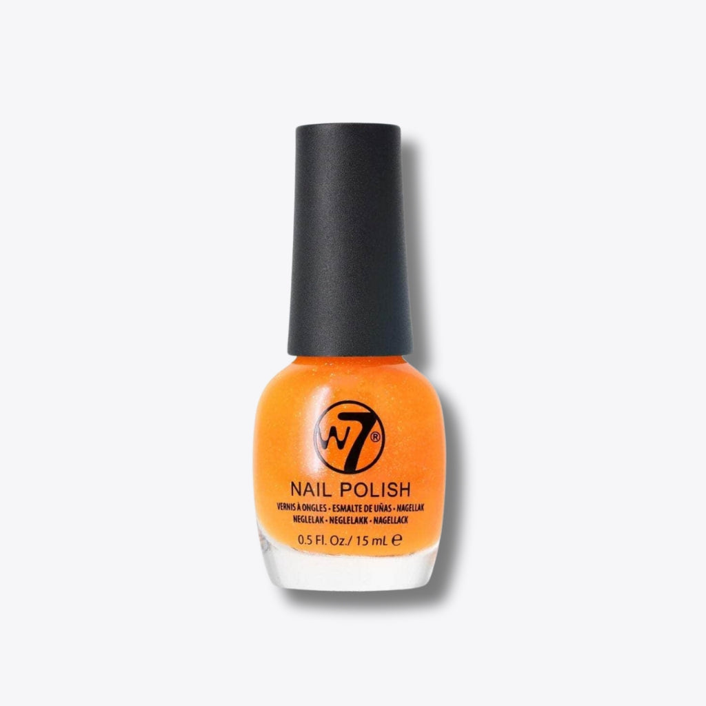 W7 Cosmetics Nail Polish Orange Dazzle 15ml