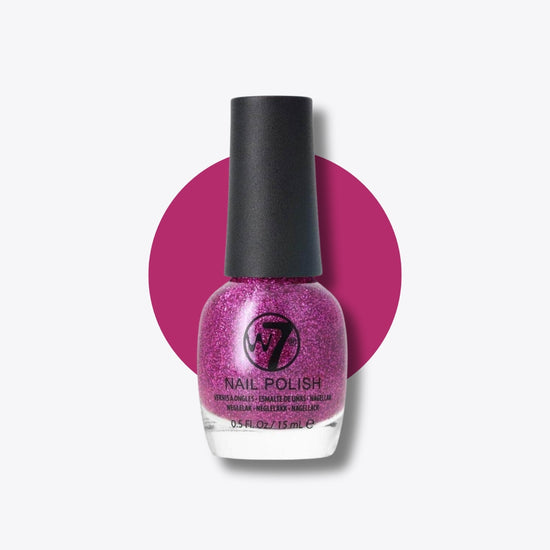 W7 Cosmetics Nail Polish Pink Dazzle 15ml