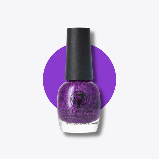 W7 Cosmetics Nail Polish Purple Dazzle 15ml