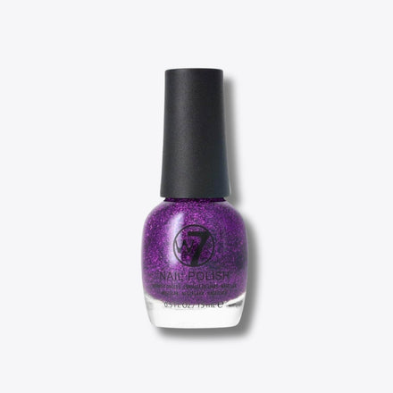 W7 Cosmetics Nail Polish Purple Dazzle 15ml