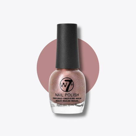 W7 Cosmetics Nail Polish Rose Gold 15ml