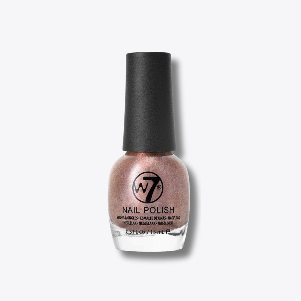 W7 Cosmetics Nail Polish Rose Gold 15ml