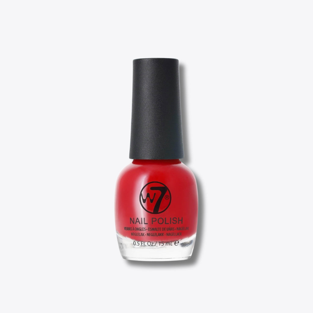W7 Cosmetics Nail Polish Pillar Box Red 15ml