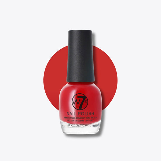 W7 Cosmetics Nail Polish Pillar Box Red 15ml