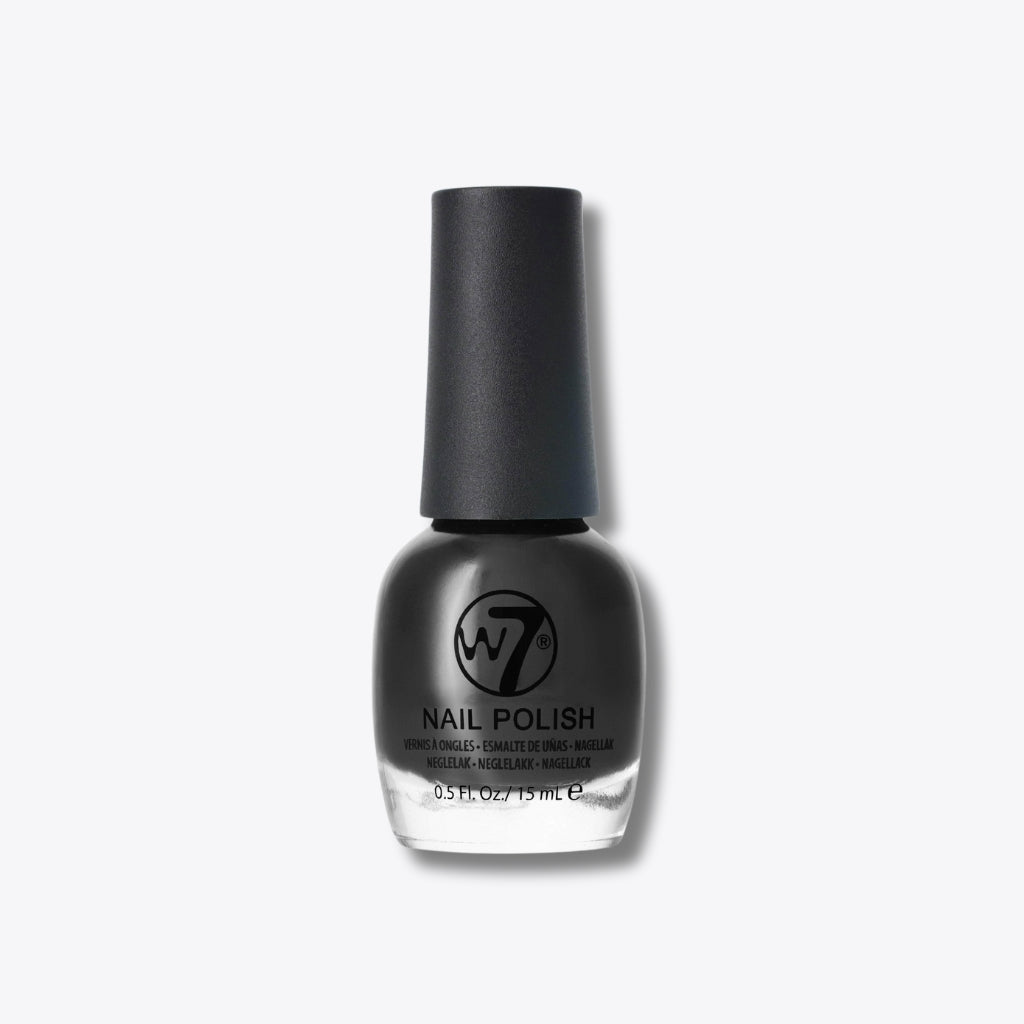 W7 Cosmetics Nail Polish Black 15ml
