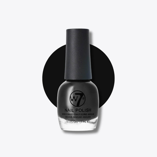 W7 Cosmetics Nail Polish Black 15ml