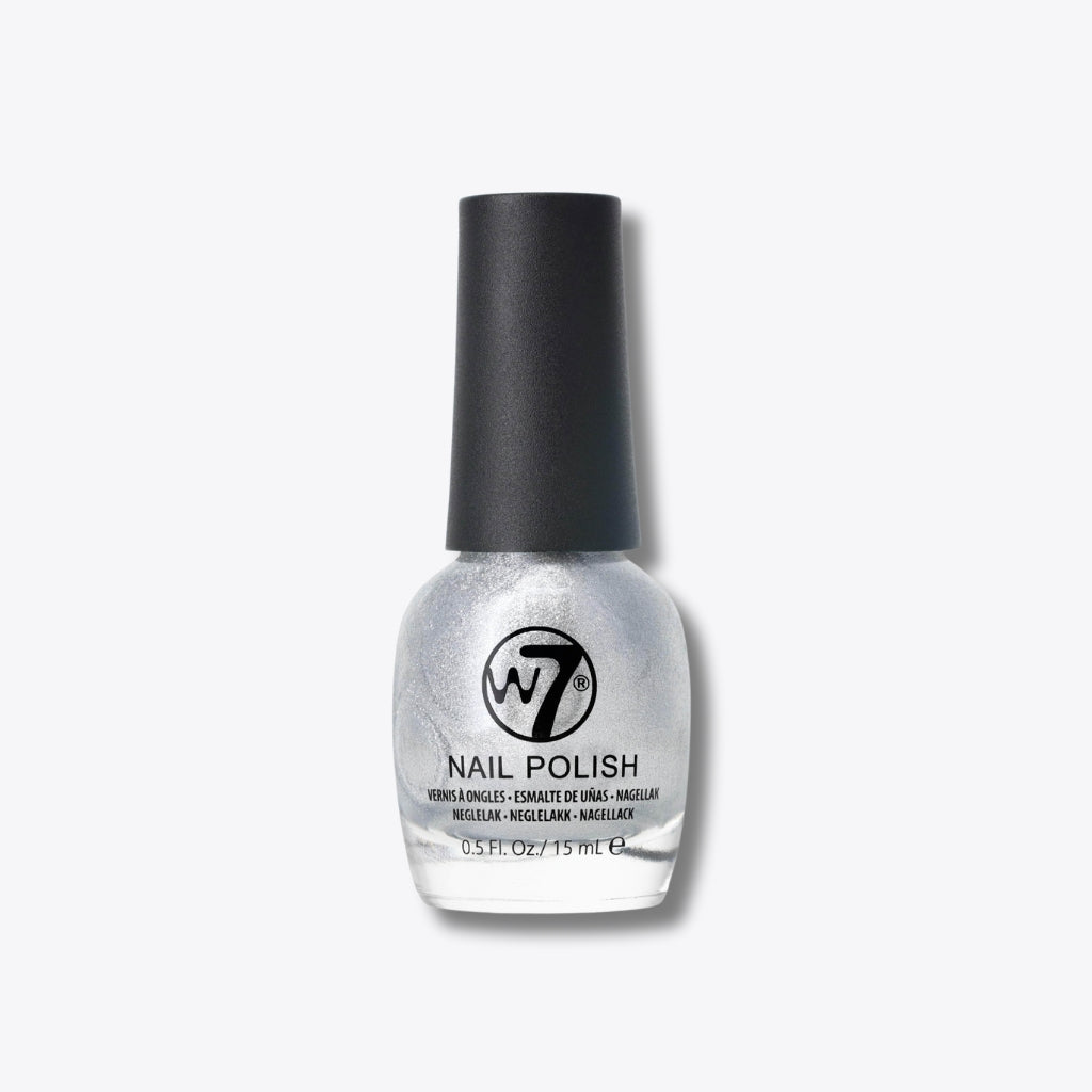 W7 Cosmetics Nail Polish Silver 15ml