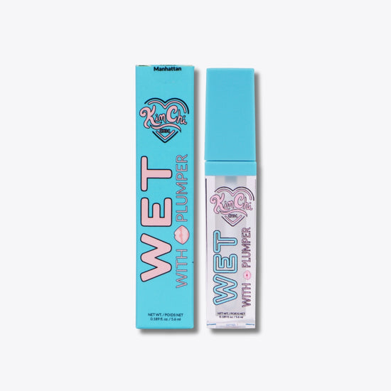 KimChi Chic Wet Gloss Lip Gloss With Plumper Manhattan