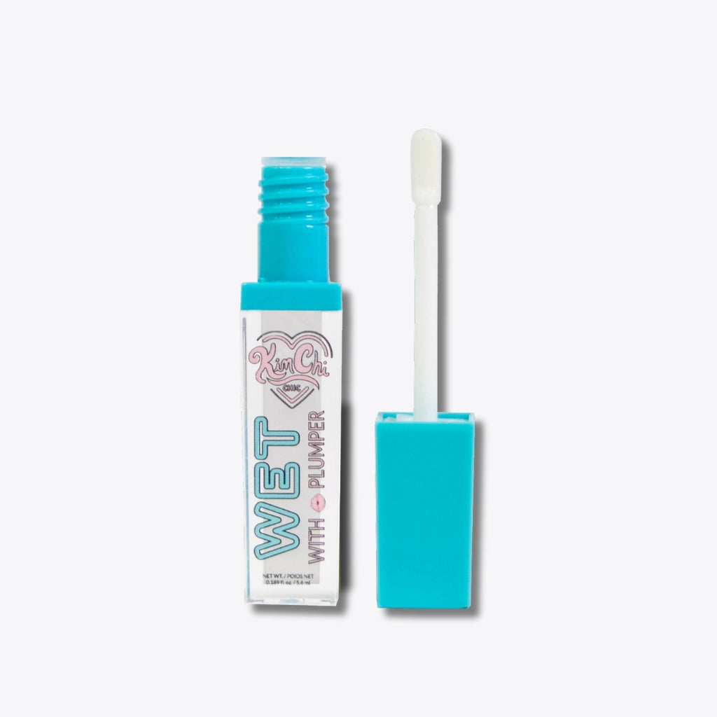 KimChi Chic Wet Gloss Lip Gloss With Plumper Manhattan