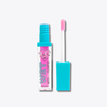 KimChi Chic Wet Gloss Lip Gloss With Plumper Miami