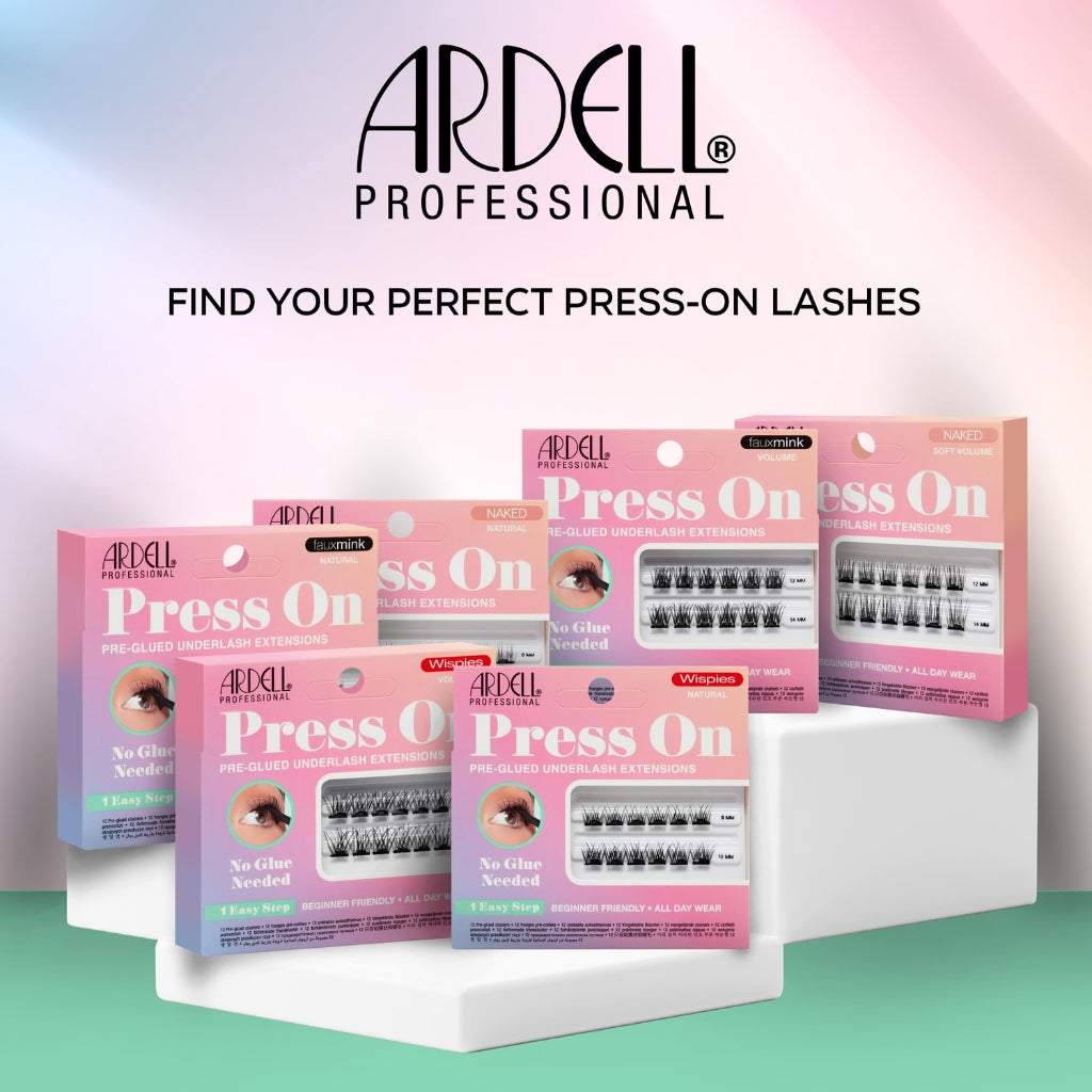 Ardell Naked Press On Pre-Glued Underlash Extensions Kit - Soft Volume 30pcs