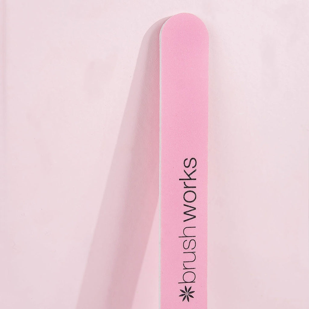 Brushworks Pastel Coloured Nail Files - 4 Pack