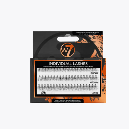 W7 Individual Lashes-Black