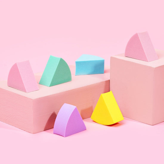 KimChi Chic Rainbow Wedges Makeup Sponges