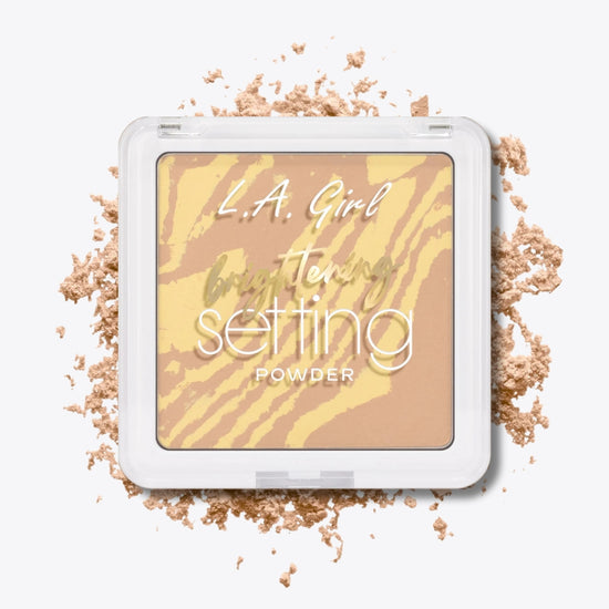 La Girl Brightening Setting Powder Yellow