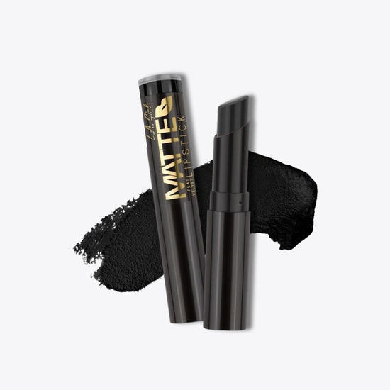 La Girl Matte Flat Velvet Lipstick Raven