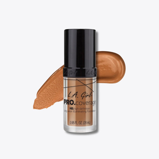 La Girl Pro Coverage HD Long Wear Illuminating Foundation Sand