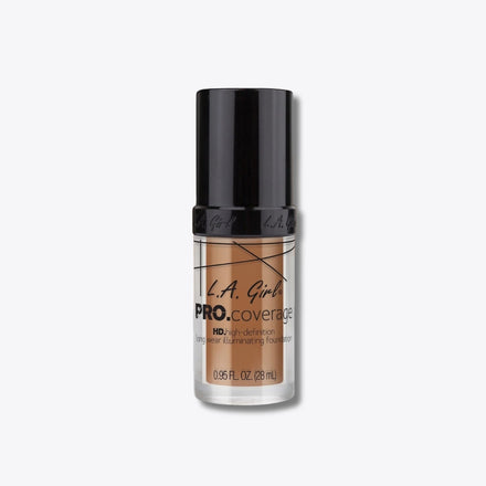La Girl Pro Coverage HD Long Wear Illuminating Foundation Sand