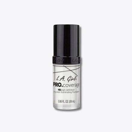 La Girl Pro Coverage HD Long Wear Illuminating Foundation White Lightener