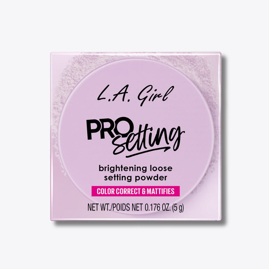 La Girl Pro Setting Brightening Loose Setting Powder Purple