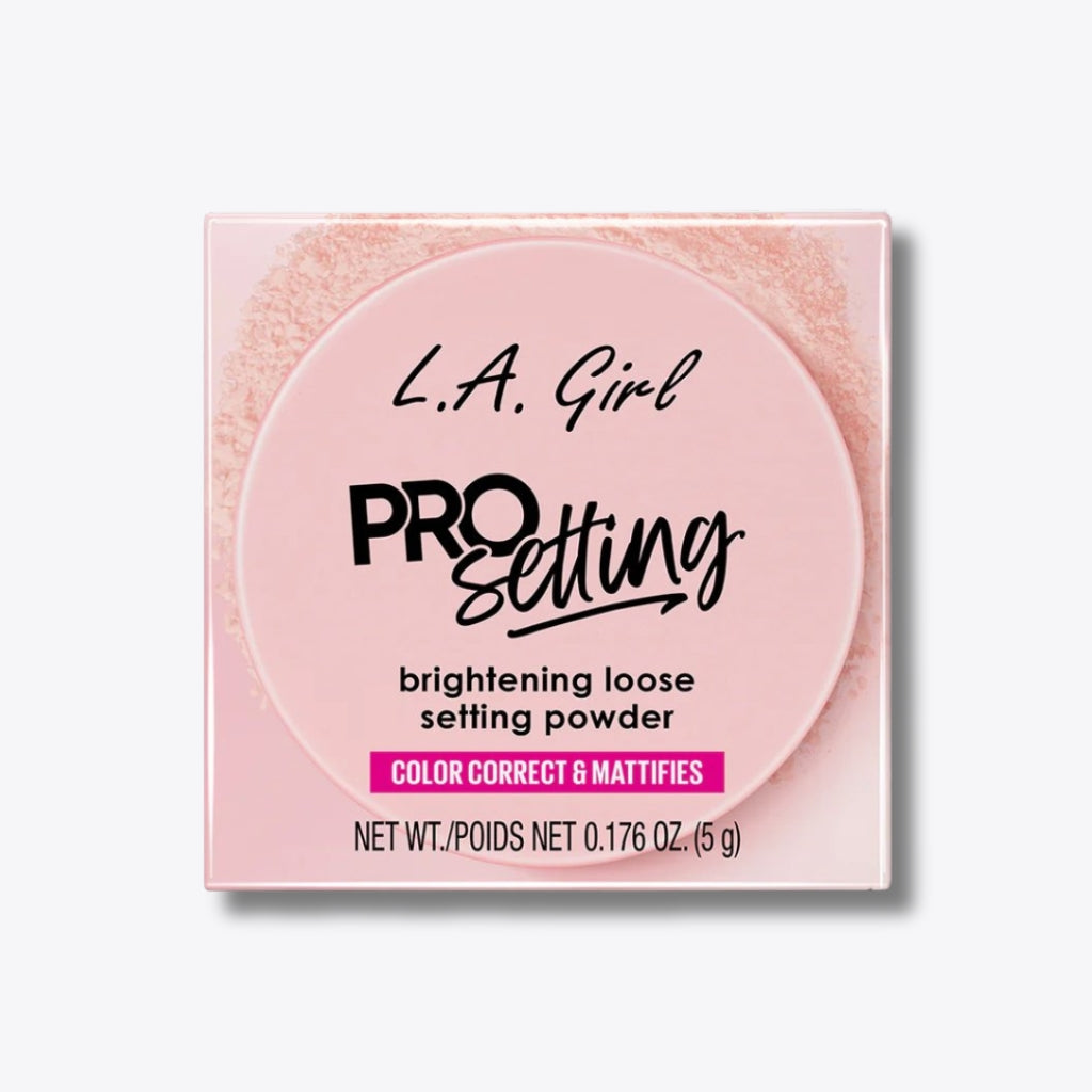 La Girl Pro Setting Brightening Loose Setting Powder Soft Pink