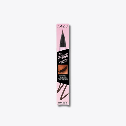 La Girl The Artist Brush Pen Eyeliner Chocolate Brown