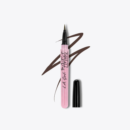 La Girl The Artist Brush Pen Eyeliner Chocolate Brown