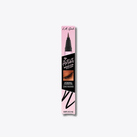 La Girl The Artist Brush Pen Eyeliner Inky Black