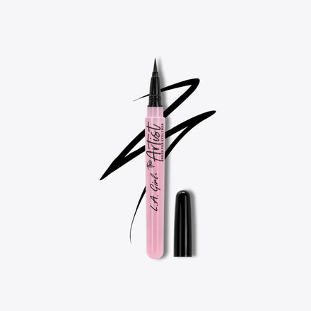 La Girl The Artist Brush Pen Eyeliner Inky Black