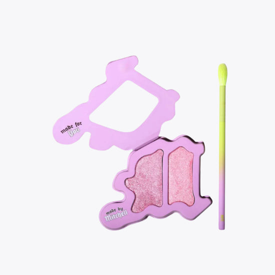Made By Mitchell Blursh Press'd Duo Highlighter Palette & Brush