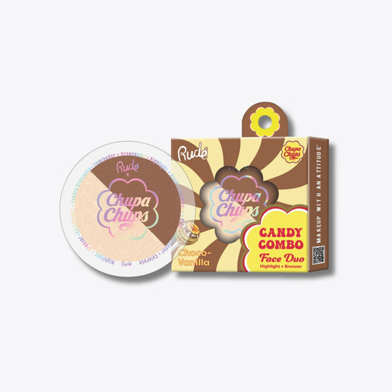 Rude Cosmetics Chupa Chups Candy Combo Face Duo Choco-Vanilla