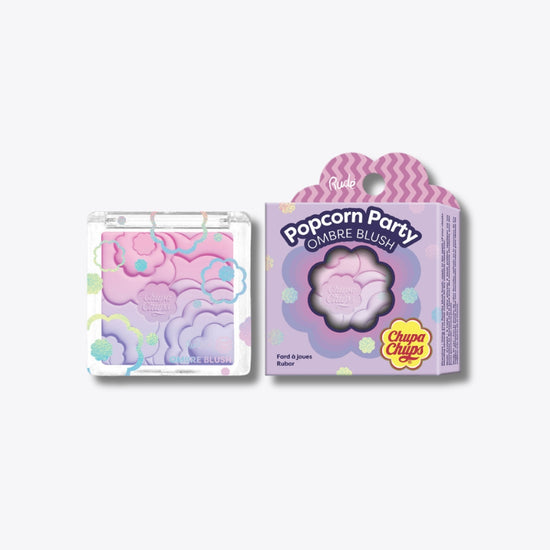Rude Cosmetics Chupa Chups Popcorn Party Ombre Blush Champagne Grape
