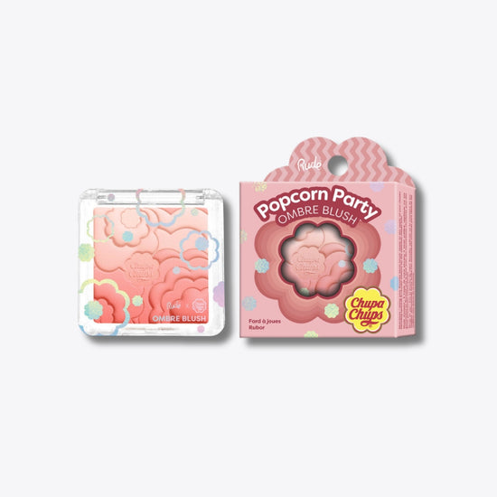 Rude Cosmetics Chupa Chups Popcorn Party Ombre Blush Peach Pie