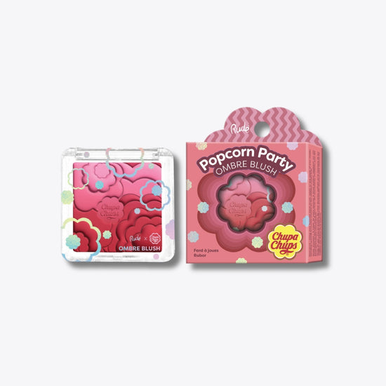 Rude Cosmetics Chupa Chups Popcorn Party Ombre Blush Berry Blast