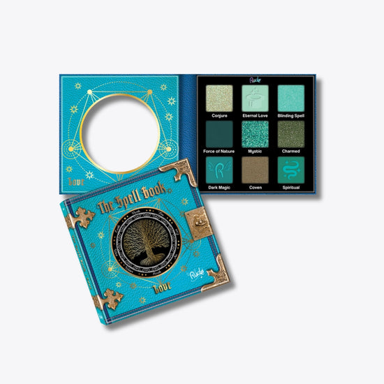 Rude Cosmetics The Spell Book Smooth and Blendable Eyeshadow Palette Love