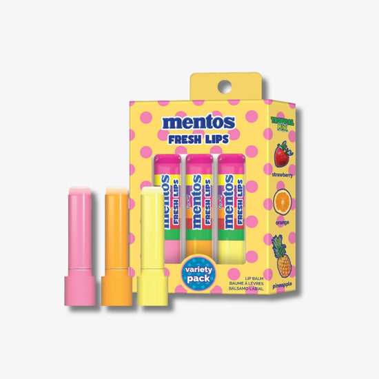 Rude Cosmetics Mentos Fresh Lips Tropical Lip Balm Trio