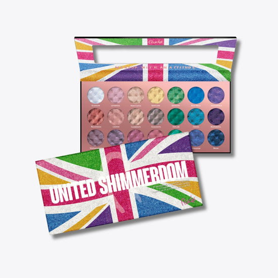 Rude Cosmetics United Shimmerdom - 21 Shimmer Eyeshadow Palette